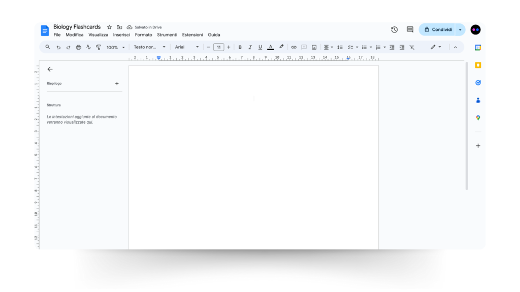 how to create flashcards with word