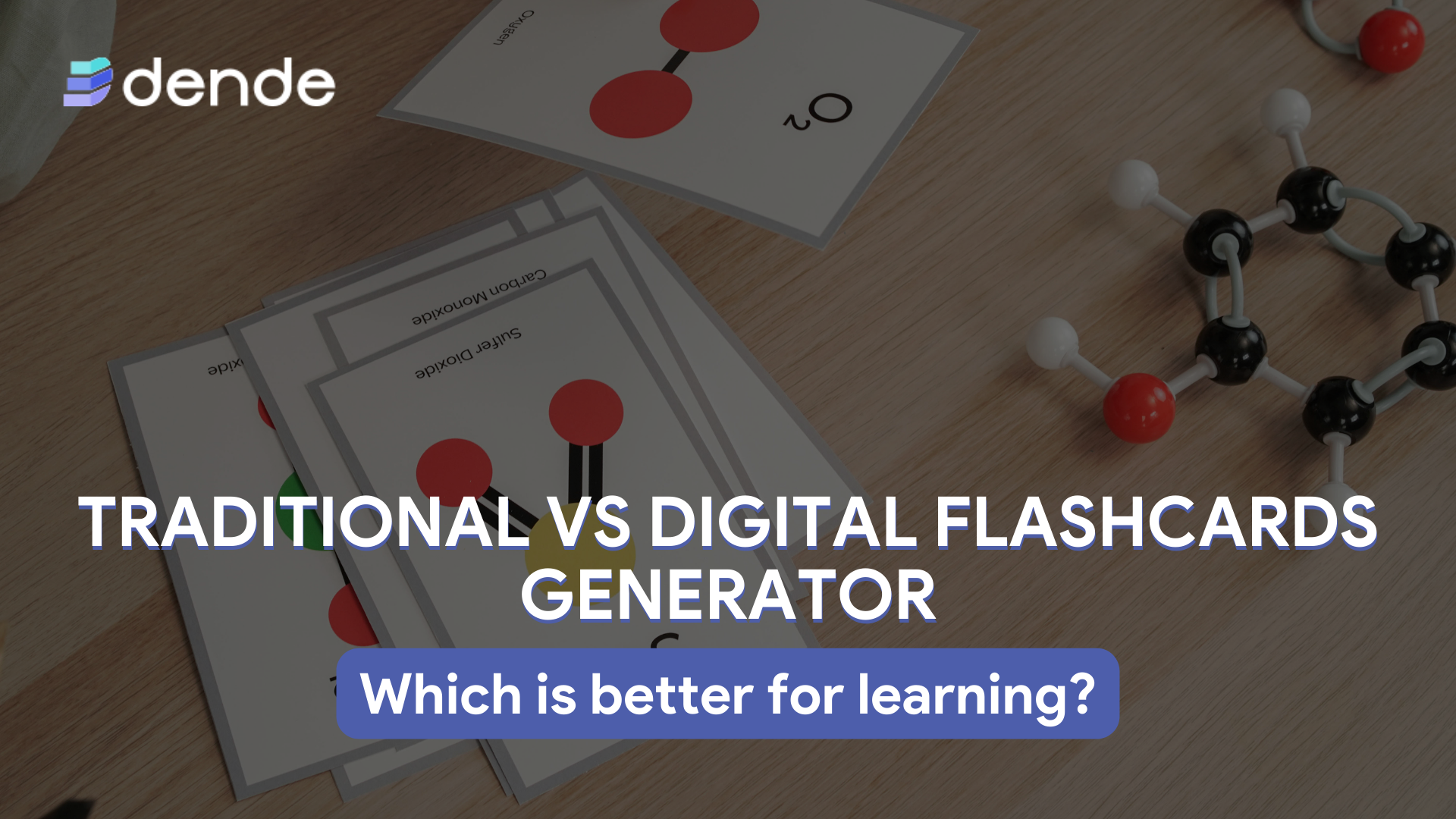Traditional vs digital flashcards generator: which is better for learning?