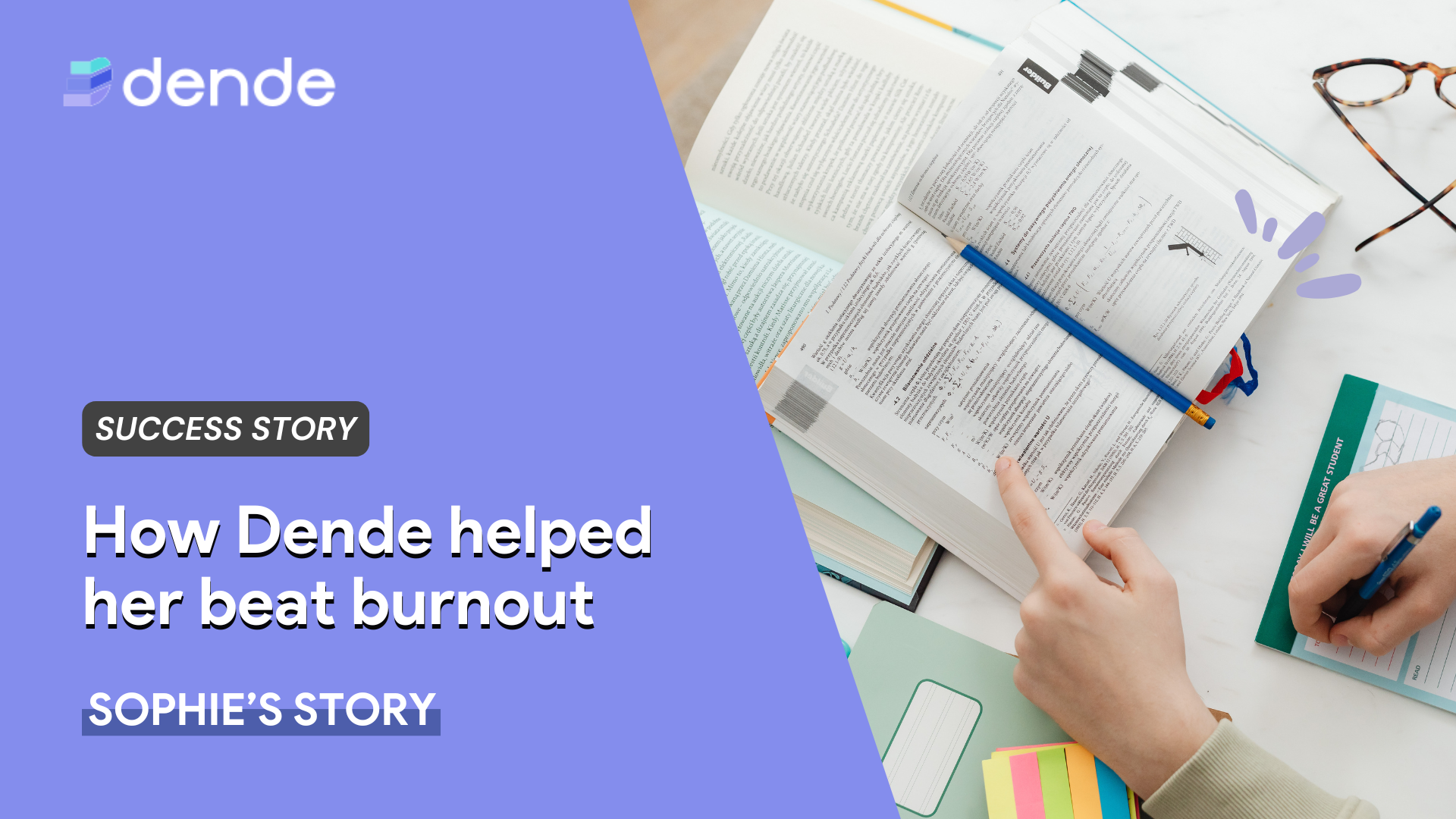 How Dende helped beat burnout: Sophie’s story